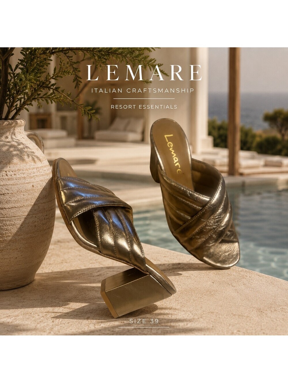 Lemare Sandals - size 39